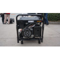 Generador de gasolina de alta calidad M6500e 5kw con monofásico de CA, 220V y cubierta